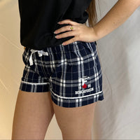 Hip-Town Flannel Shorts