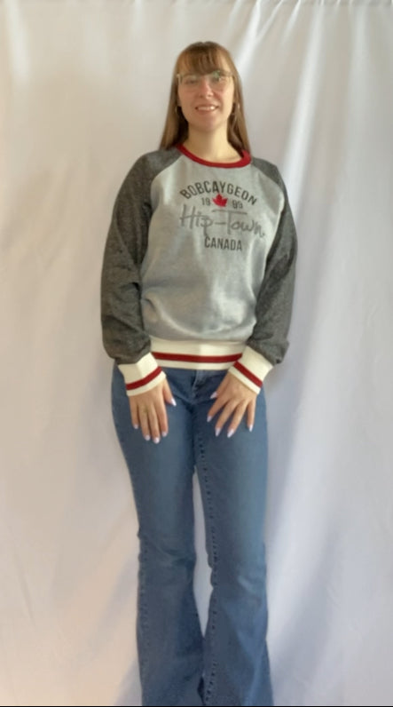 Hip-Town Sock Monkey Crew Sweatshirt